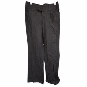 Banana Republic  Martin Fit Charcoal Flare Pants size 0